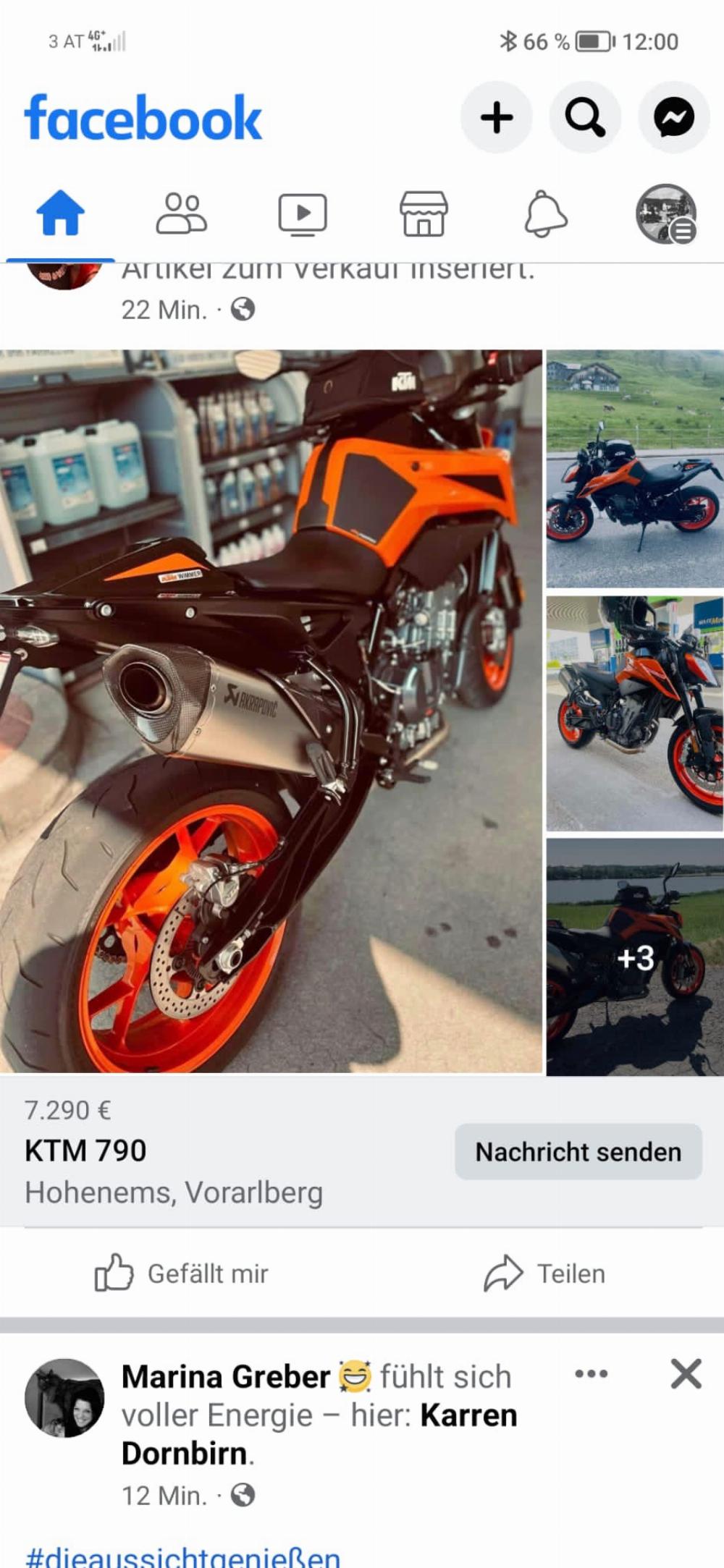 Motorrad verkaufen KTM 790 Duke Ankauf